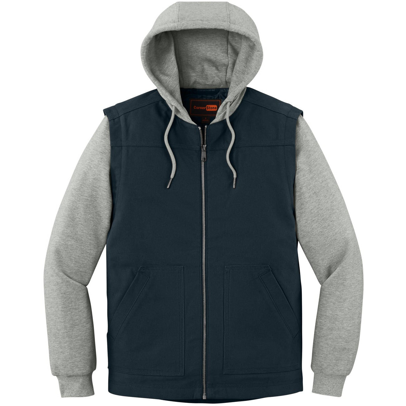 Navy/ Heather Grey