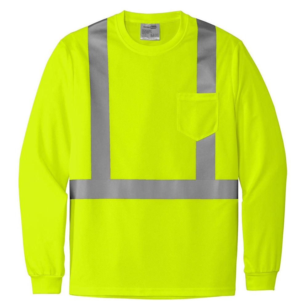 CornerStone ® ANSI 107 Class 2 Mesh Long Sleeve Tee