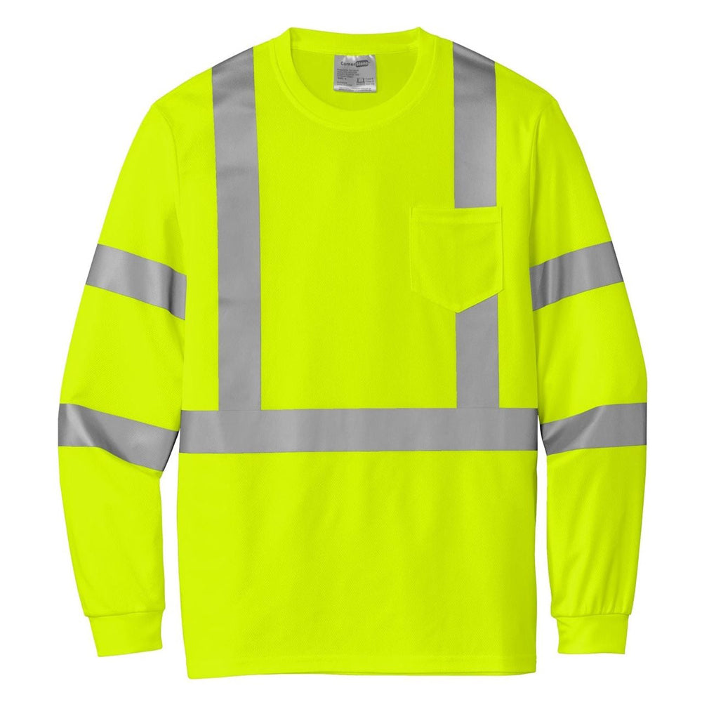CornerStone ® ANSI 107 Class 3 Mesh Long Sleeve Tee