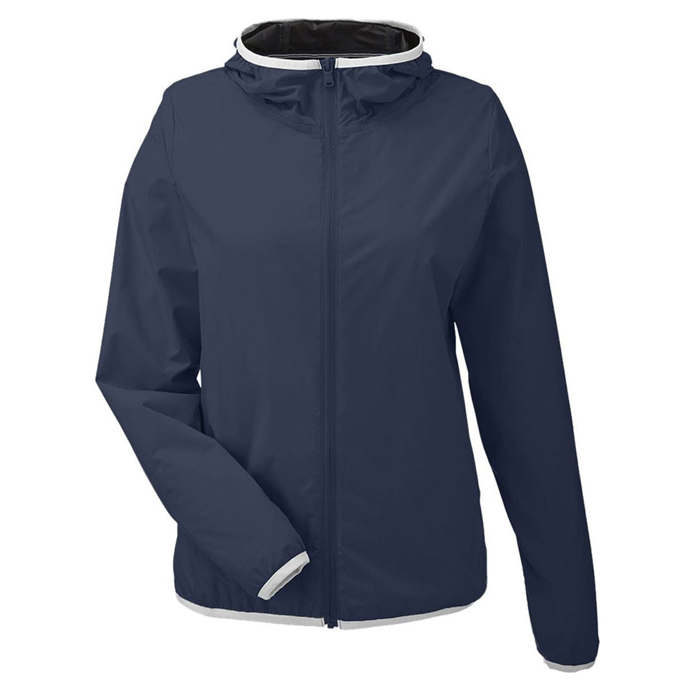 Nautica Women's Stillwater Hooded Windbreaker