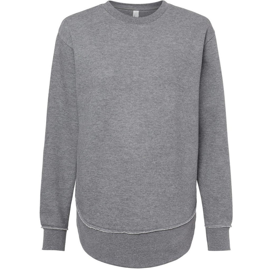 LAT Women's Weekend Fleece Crewneck Sweatshirt