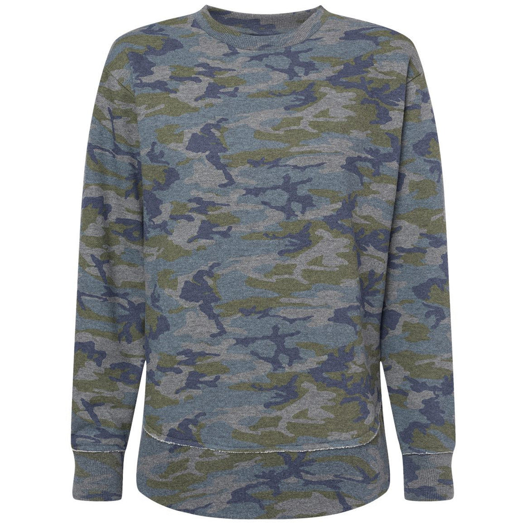 LAT Women's Weekend Fleece Crewneck Sweatshirt