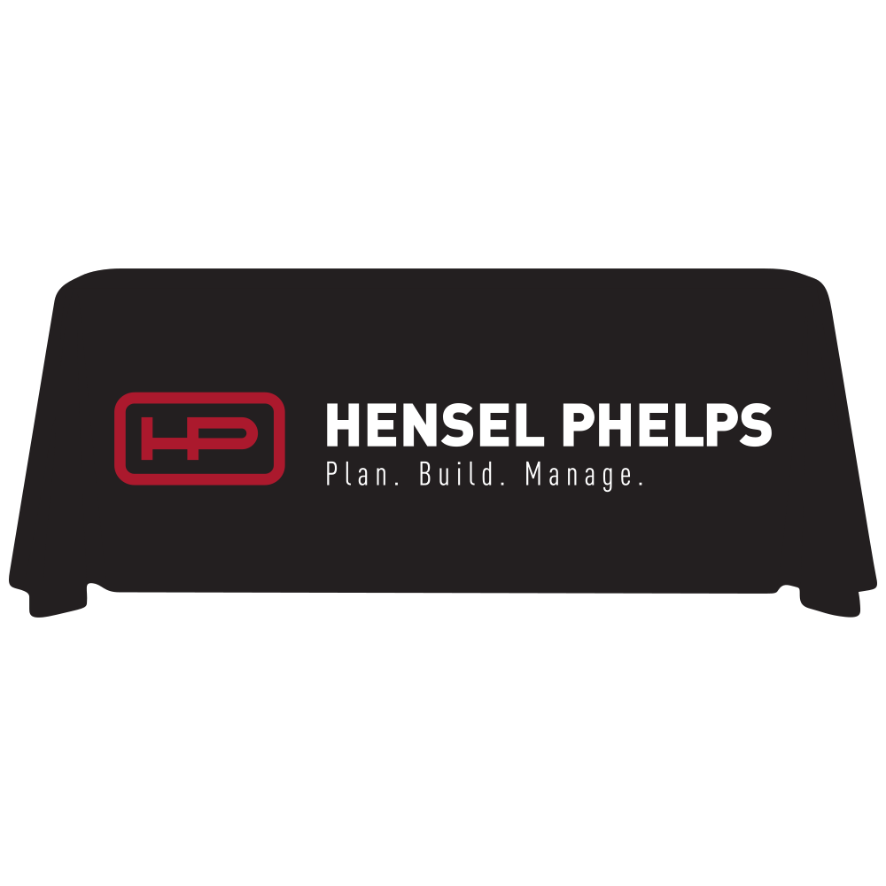 6' Standard Table Throw (Full-Color Front Only)