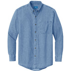 Port & Company® - Long Sleeve Value Denim Shirt