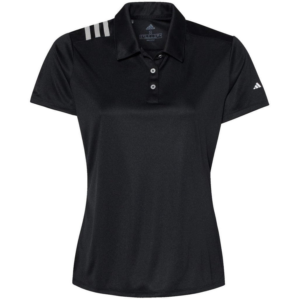 Adidas Women's 3-Stripes Shoulder Polo