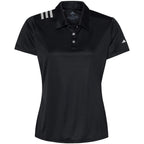 Adidas Women's 3-Stripes Shoulder Polo
