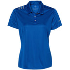 Adidas Women's 3-Stripes Shoulder Polo