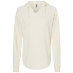 Independent Trading Co. Women’s Lightweight California Wave Wash Hooded Sweatshirt