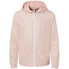 Blush/ White Zipper