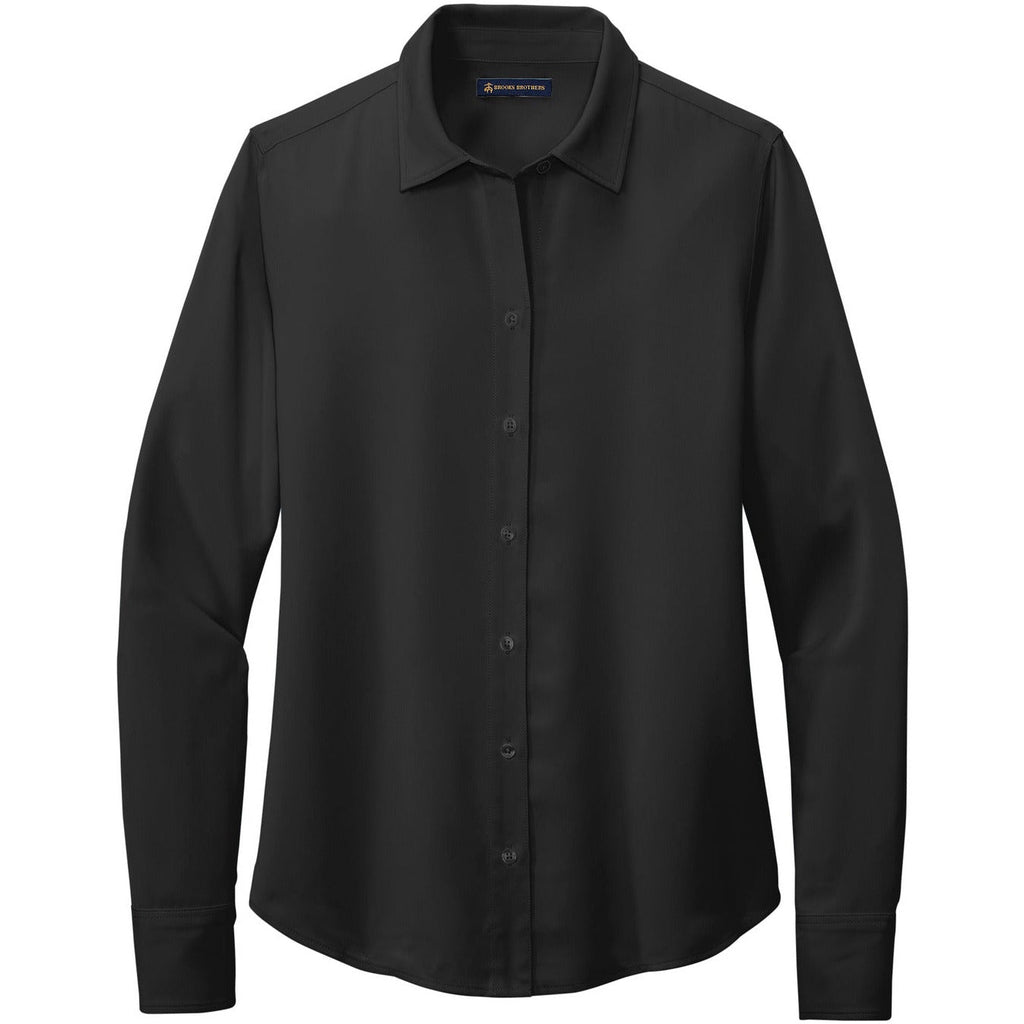 Brooks Brothers® Women's Full-Button Satin Blouse