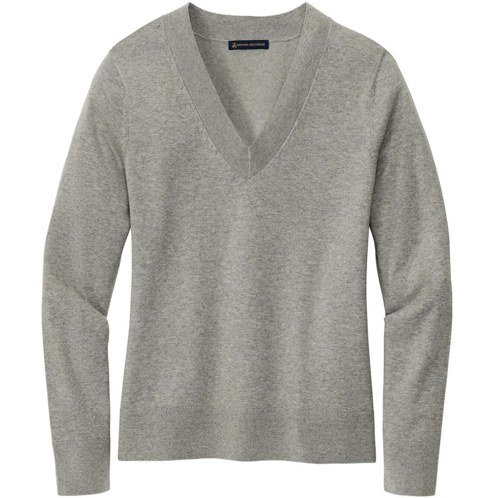 Brooks Brothers® Women’s Cotton Stretch V-Neck Sweater