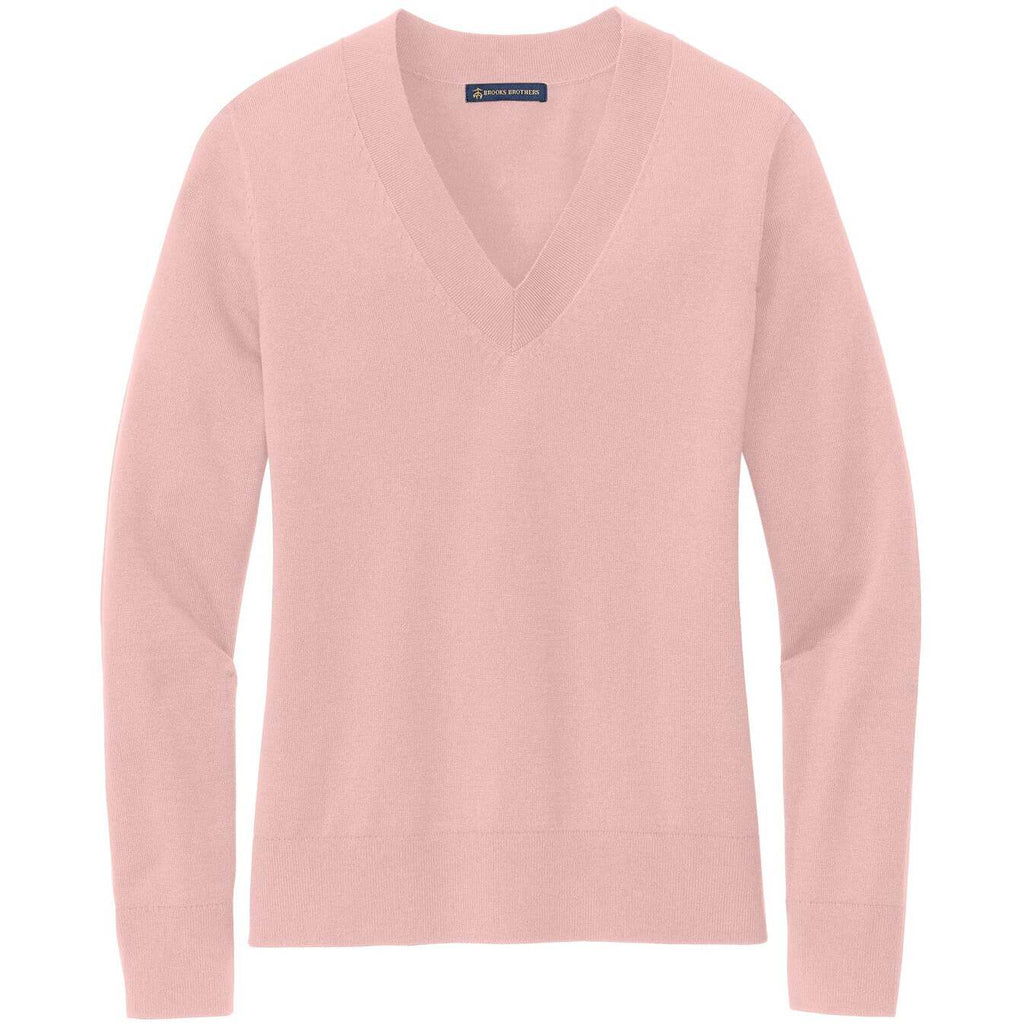 Brooks Brothers® Women’s Cotton Stretch V-Neck Sweater
