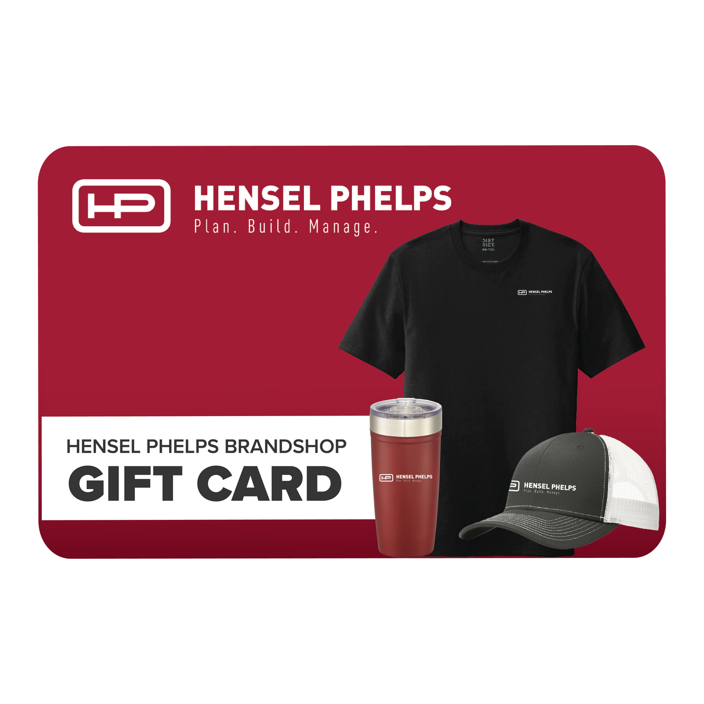 Hensel Phelps BrandShop eGift Card