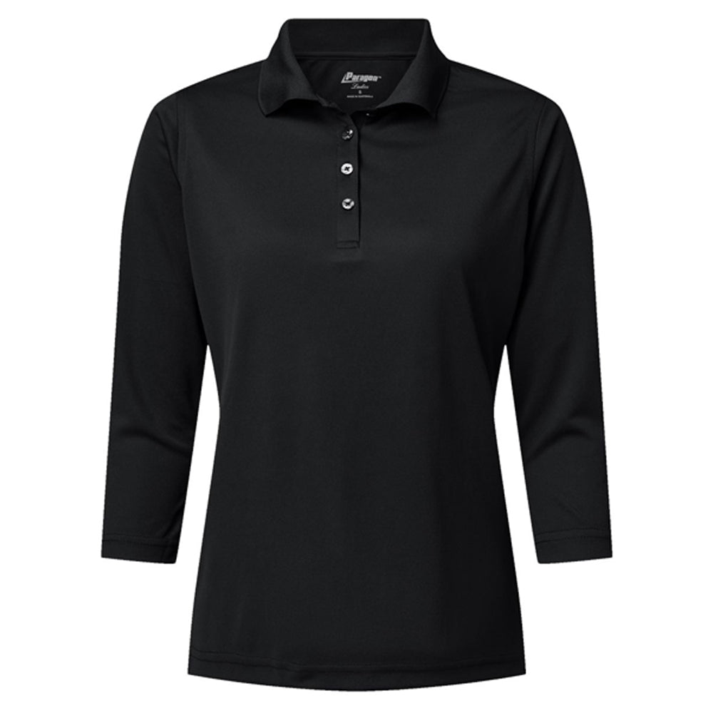 Paragon Women's Lady Palm Three-Quarter Sleeve Polo