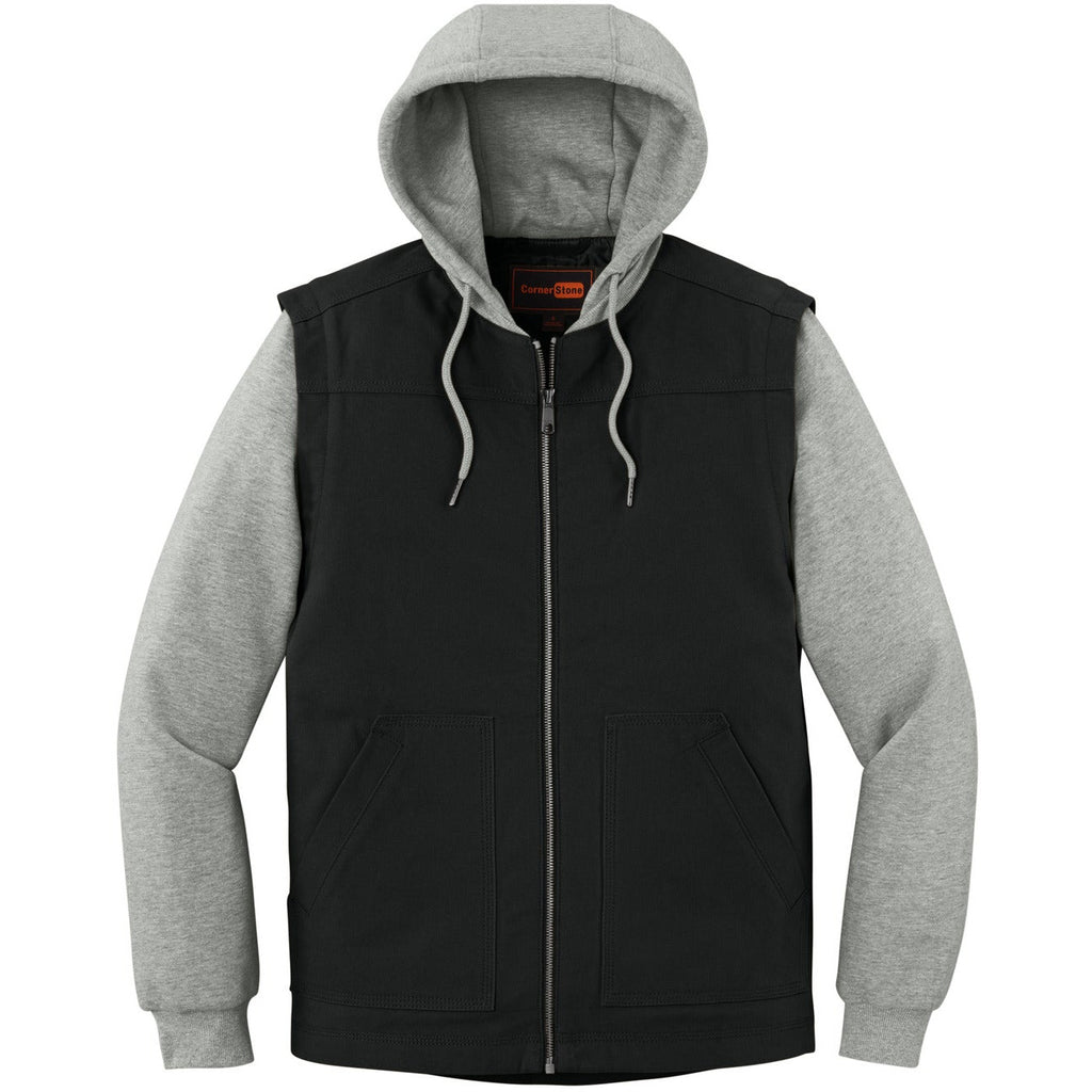 Black/ Heather Grey