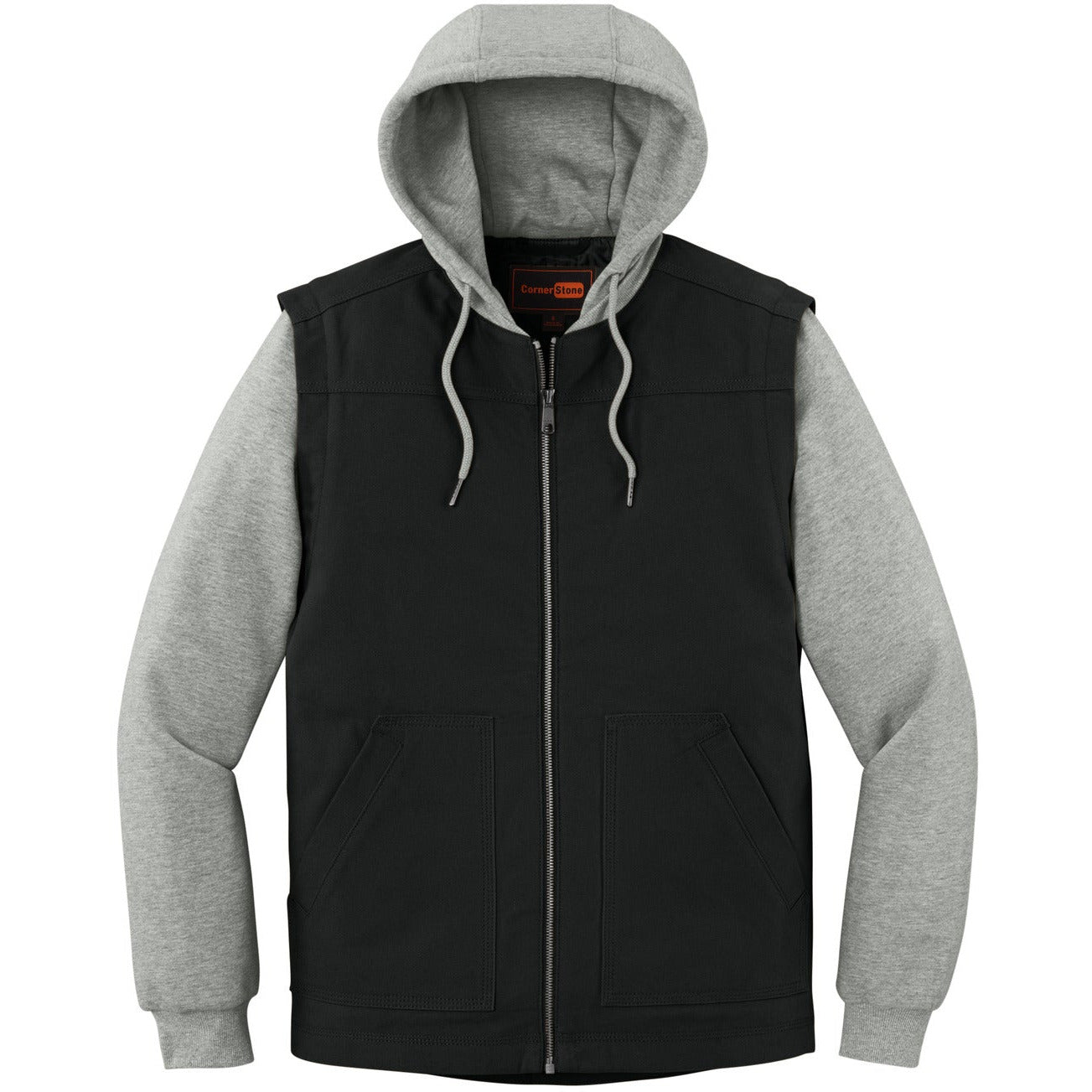 Black/ Heather Grey