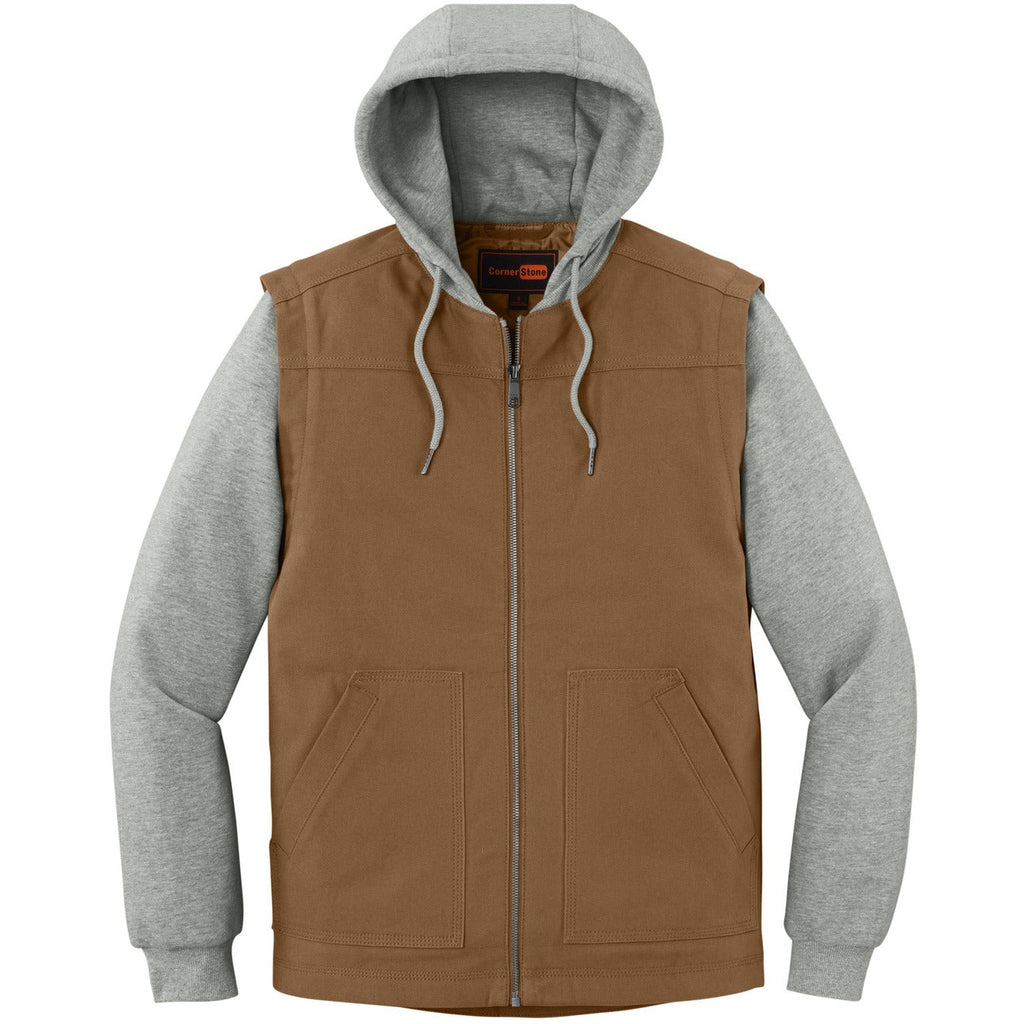 Duck Brown/ Heather Grey
