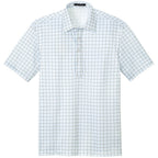 Black/ Carolina Blue Check