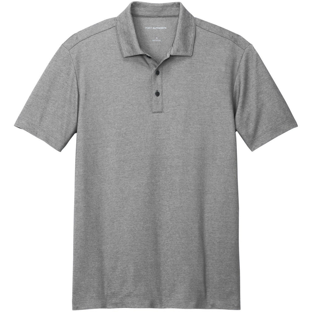 Port Authority® Fine Pique Blend Polo
