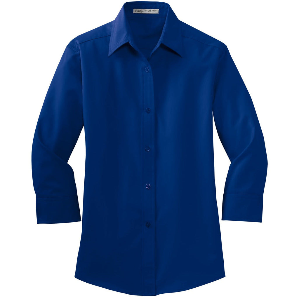 Port Authority® Women's 3/4-Sleeve Easy Care Shirt