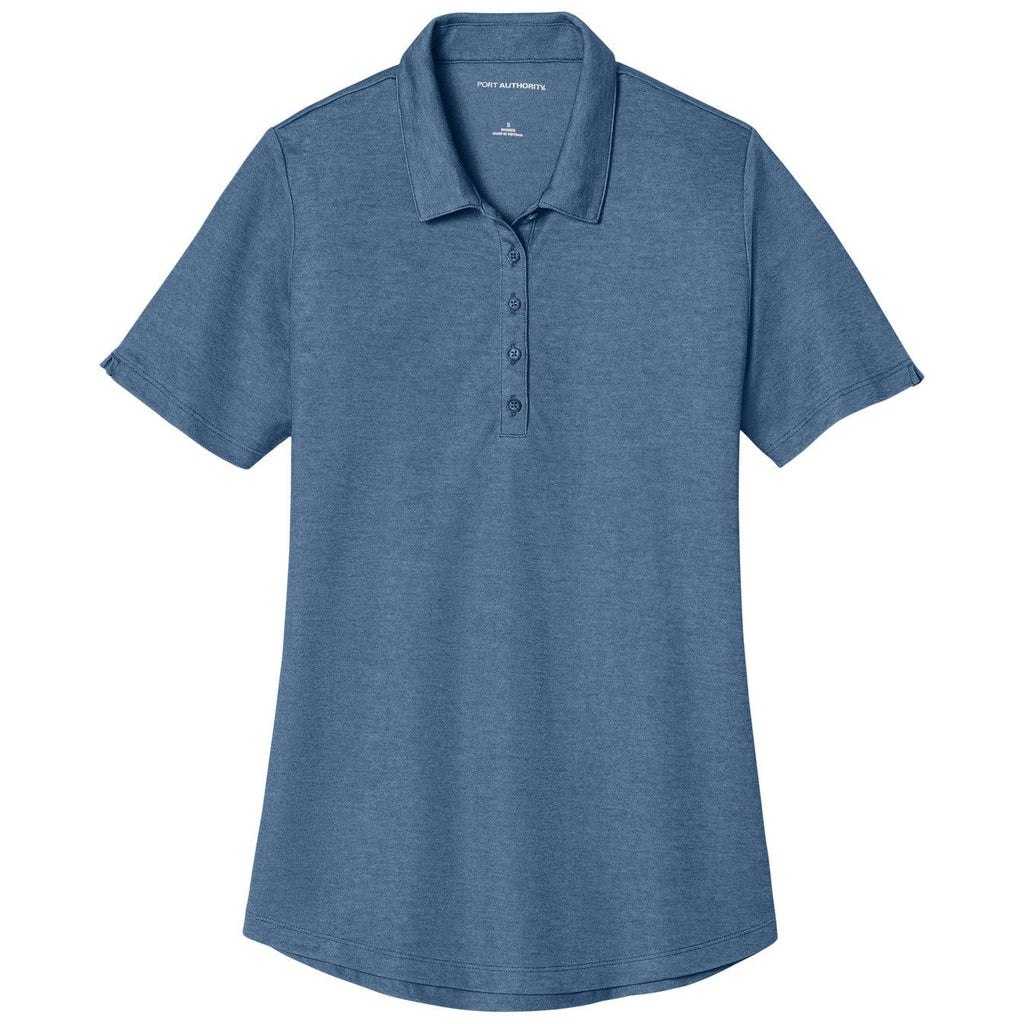 Port Authority® Women's Fine Pique Blend Polo