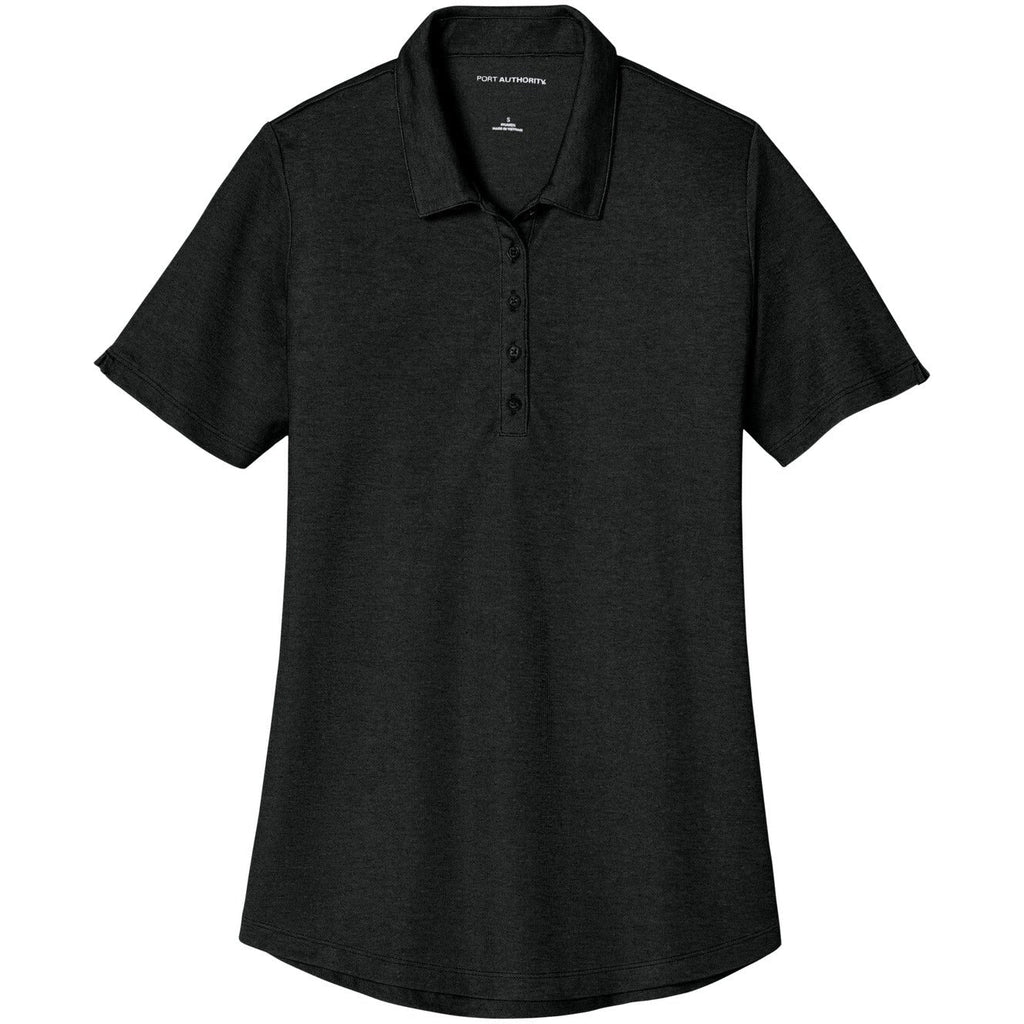 Port Authority® Women's Fine Pique Blend Polo