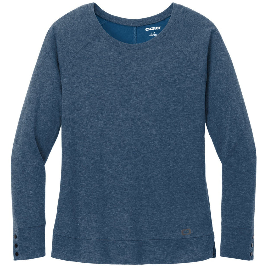 OGIO® Women's Command Long Sleeve Scoop Neck