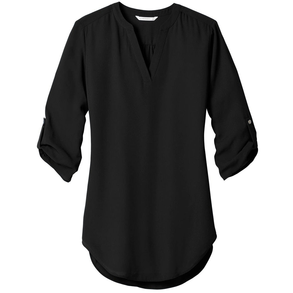 Port Authority® Women's 3/4-Sleeve Tunic Blouse