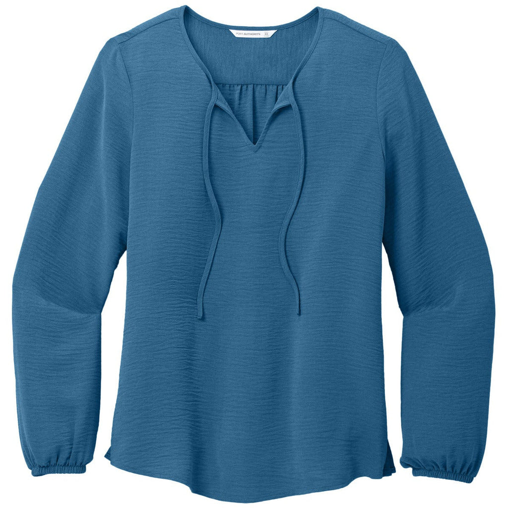 Port Authority® Women's Textured Crepe Blouse