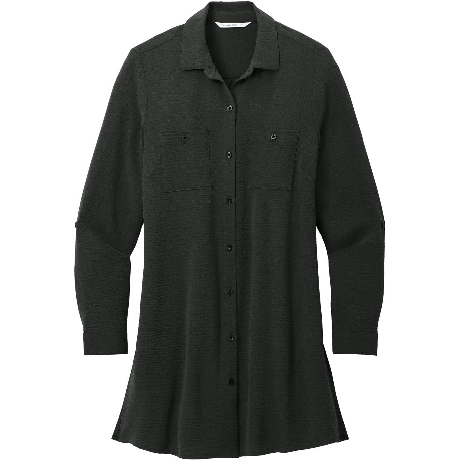 Port Authority® Women's Textured Crepe Long Tunic