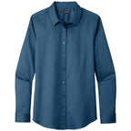 Port Authority® Women's Long Sleeve SuperPro React™Twill Shirt