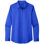 Port Authority® Women's Long Sleeve SuperPro React™Twill Shirt