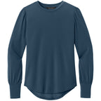 Mercer+Mettle® Women's Stretch Jersey Long Sleeve Blouson Top
