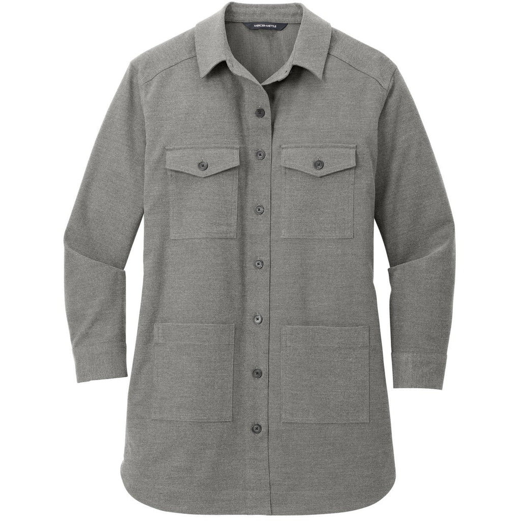 Mercer+Mettle® Women's Long Sleeve Twill Overshirt