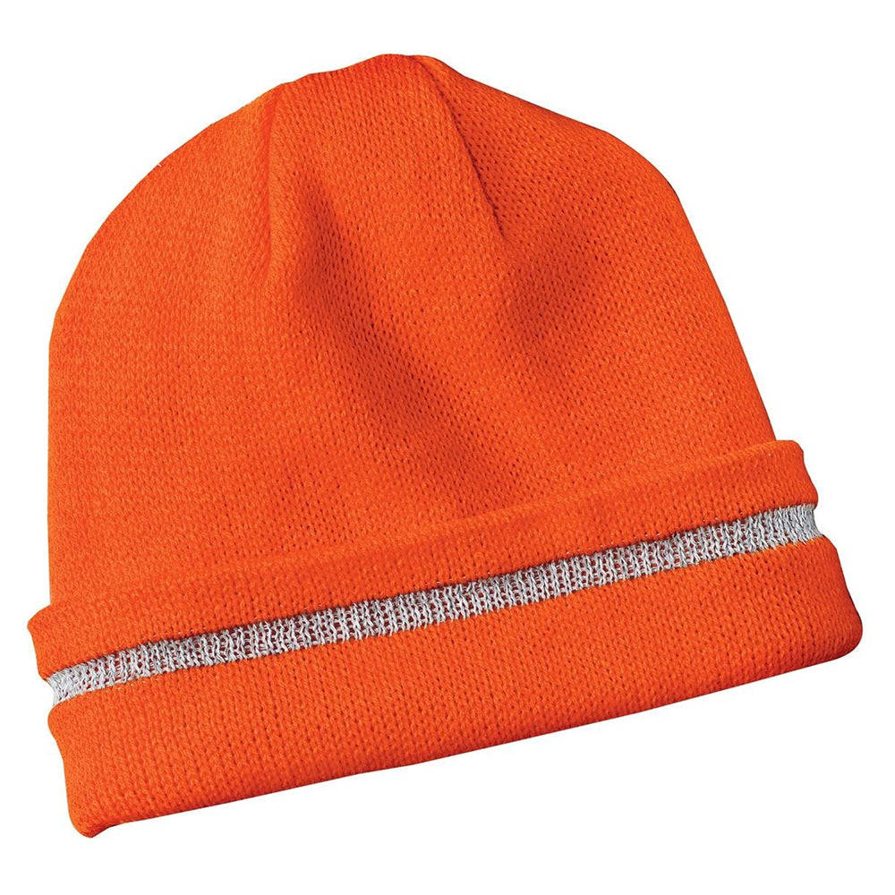 CornerStone® - Enhanced Visibility Beanie with Reflective Stripe