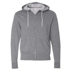Lightweight Full-Zip Hooded Sweatshirt