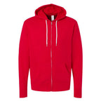 Lightweight Full-Zip Hooded Sweatshirt