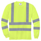CornerStone® - ANSI 107 Class 3 Long Sleeve Snag-Resistant Reflective T-Shirt