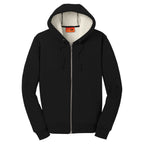 CornerStone® Heavyweight Sherpa-Lined Hooded Fleece Jacket