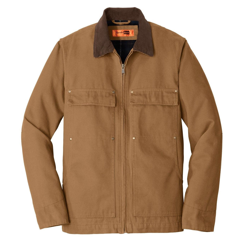 CornerStone® Washed Duck Cloth Chore Coat