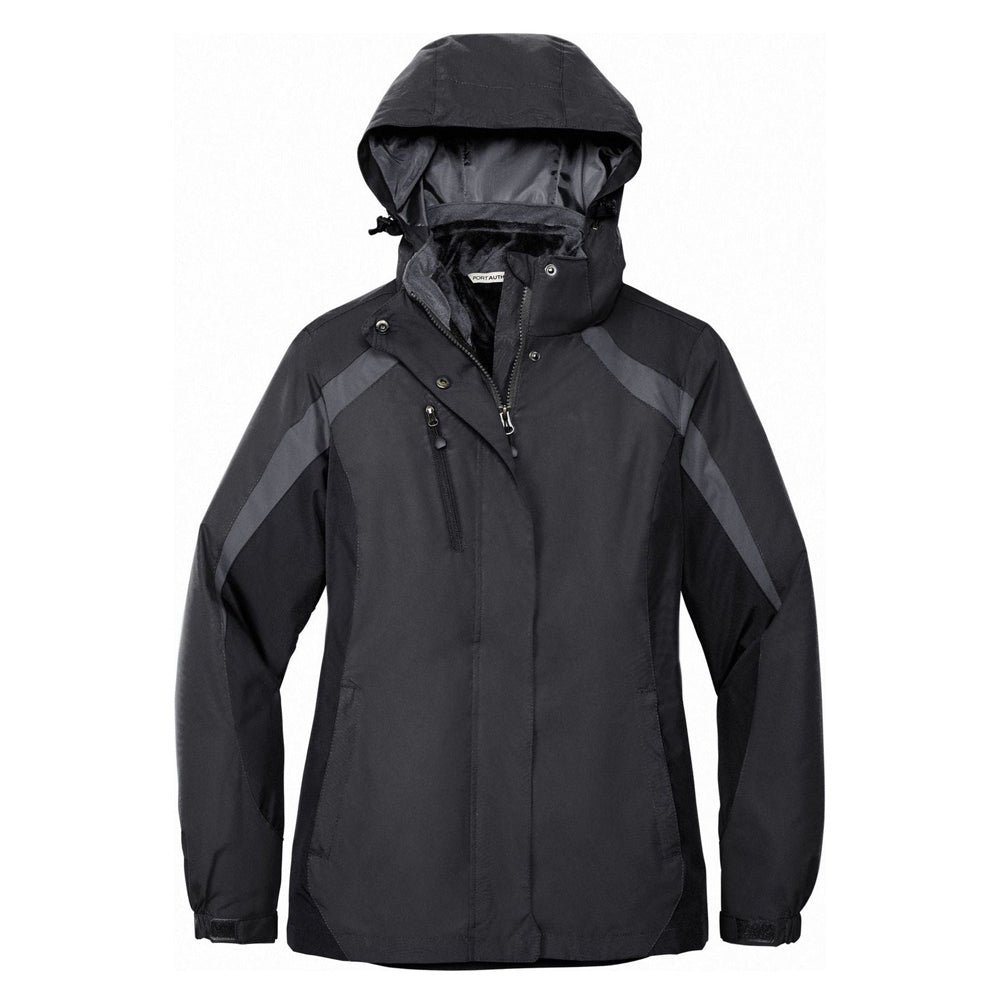Port Authority® Ladies Colorblock 3-in-1 Jacket