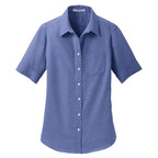 Port Authority® Ladies Short Sleeve SuperPro Oxford Shirt