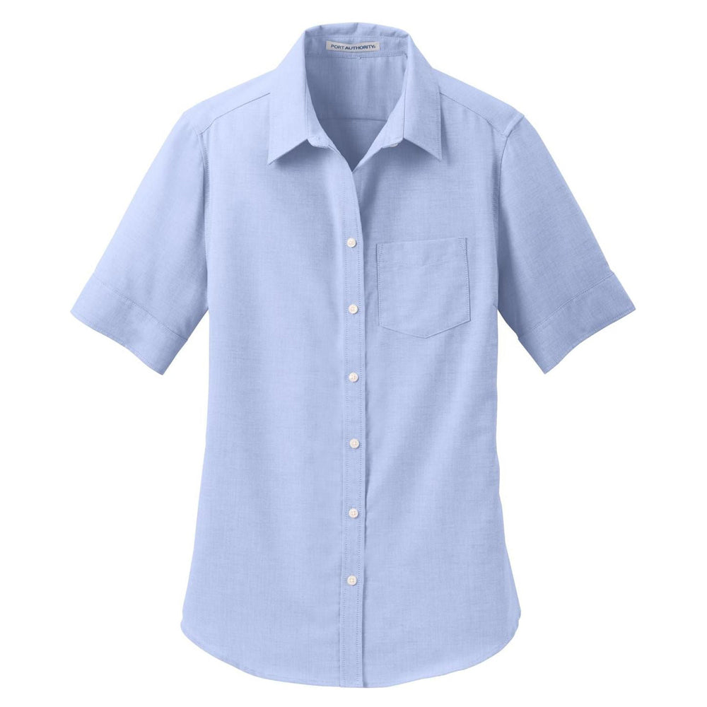 Port Authority® Ladies Short Sleeve SuperPro Oxford Shirt