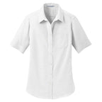 Port Authority® Ladies Short Sleeve SuperPro Oxford Shirt