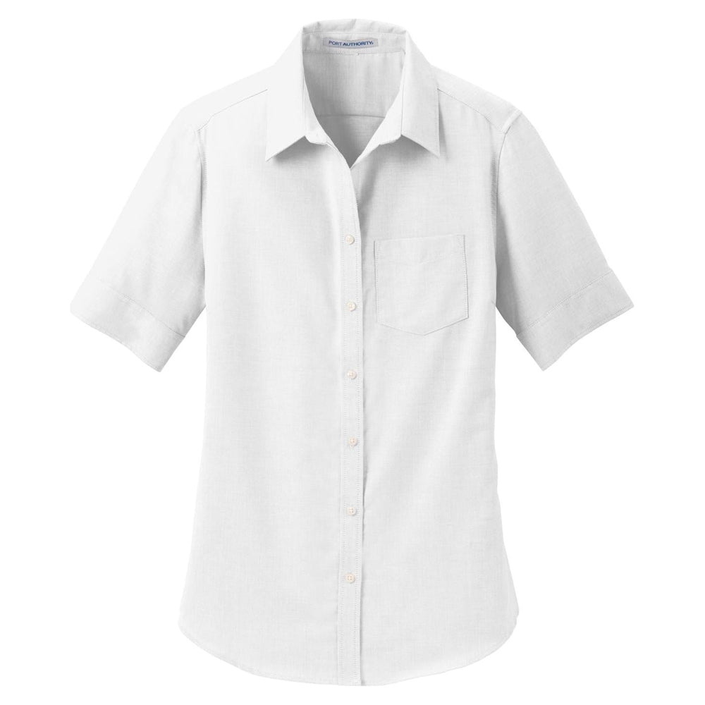Port Authority® Ladies Short Sleeve SuperPro Oxford Shirt