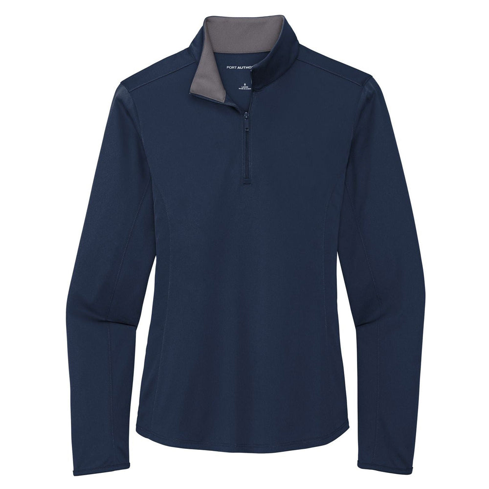 Port Authority ® Ladies Silk Touch Performance 1/4-Zip