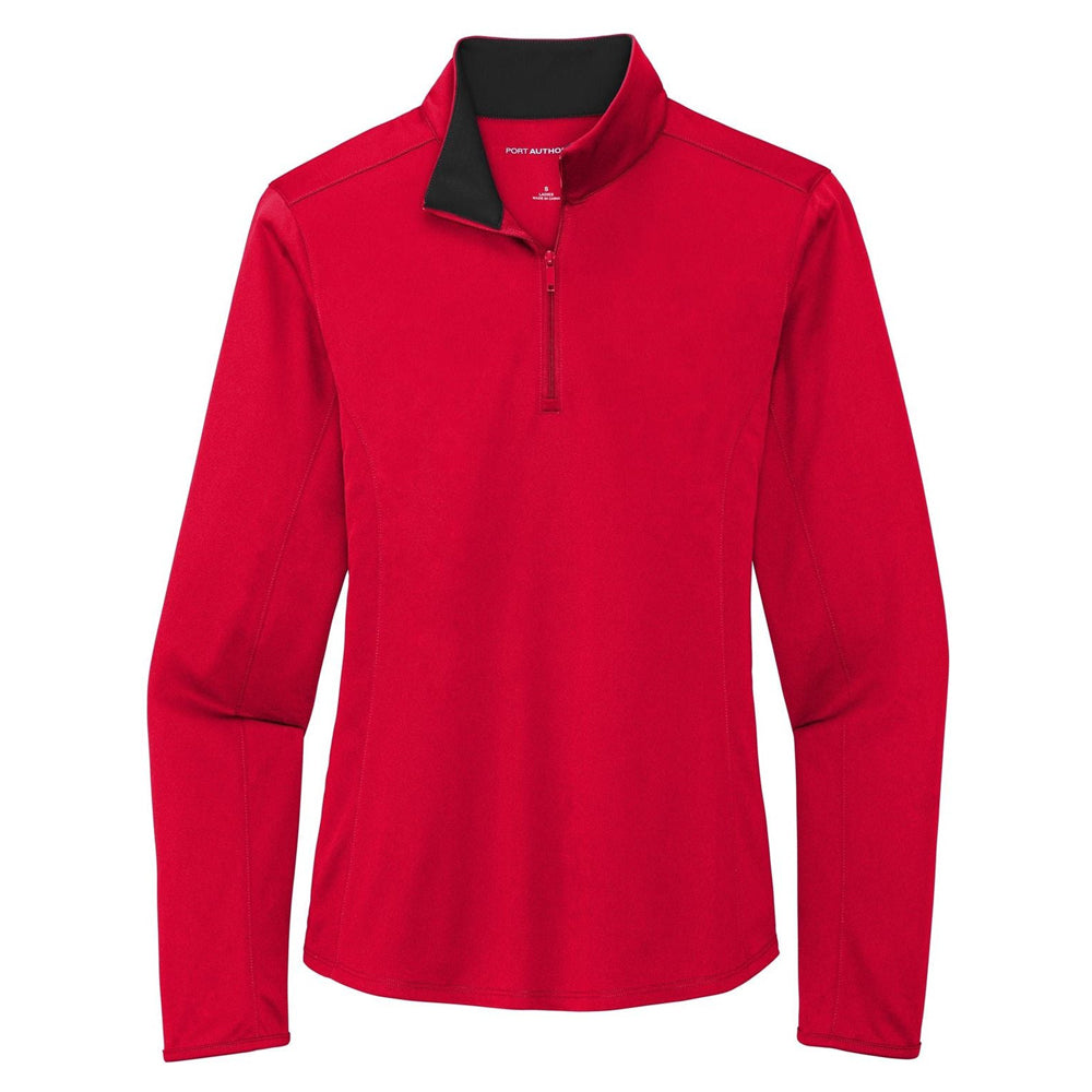 Port Authority ® Ladies Silk Touch Performance 1/4-Zip