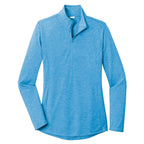 Sport-Tek ® Ladies PosiCharge ® Tri-Blend Wicking 1/4-Zip Pullover