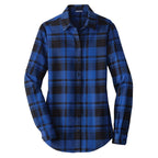 Port Authority Ladies Plaid Flannel Tunic