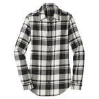 Port Authority Ladies Plaid Flannel Tunic